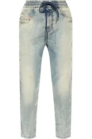 Diesel Jean cigarette à effet délavé