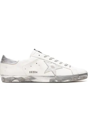 Golden Goose "baskets Superstar ""White/Silver"""