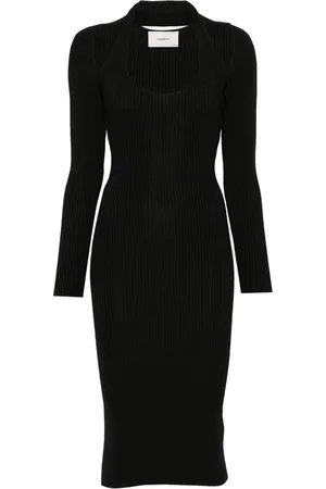 COPERNI Robe nervurée à coupe mi-longue