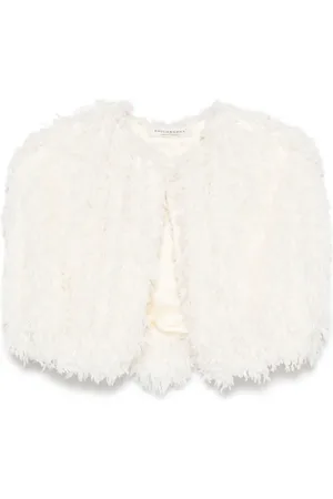Serafini Gilet long à franges