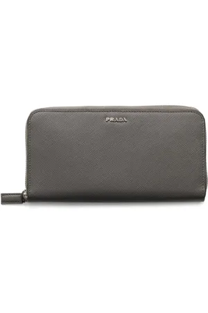Prada Portefeuille en cuir Saffiano