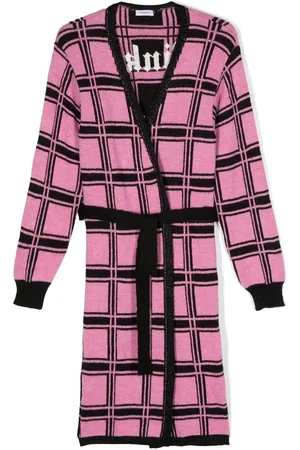 Pinko Cardigan ceinturé à carreaux