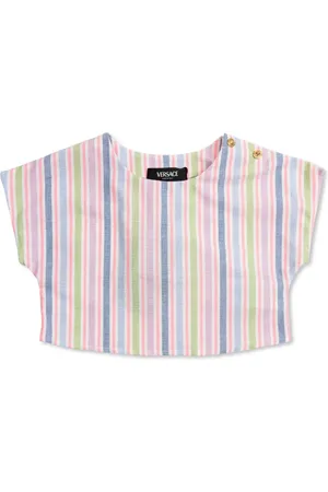 VERSACE Blouse à rayures