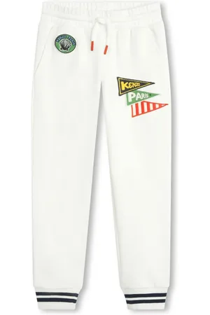 Kenzo Pantalon de jogging à logo appliqué