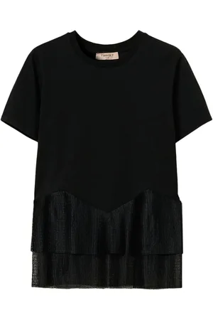 Twin-Set T-shirt en tulle