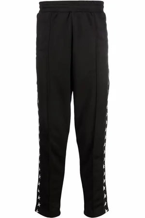 Golden Goose Pantalon de jogging à bandes à étoiles