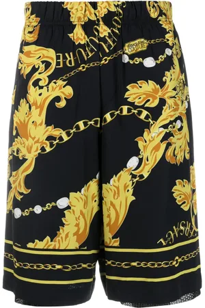 VERSACE Short sarouel à imprimé Barocco