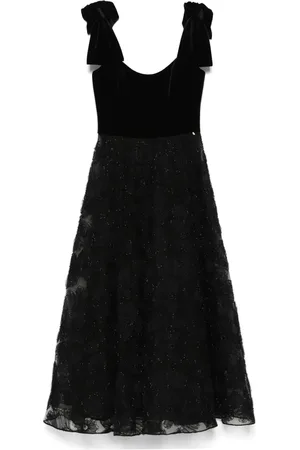 NISSA Robe mi-longue à fleurs