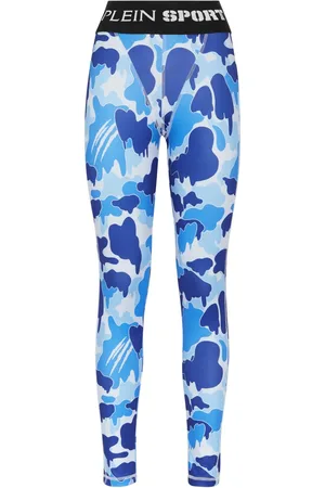 Philipp Plein Legging imprimé à taille à logo