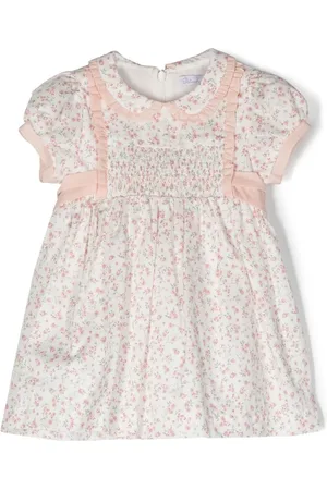 PATACHOU Robe fleurie à manches bouffantes