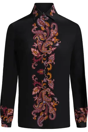 Etro Chemise imprimée en soie