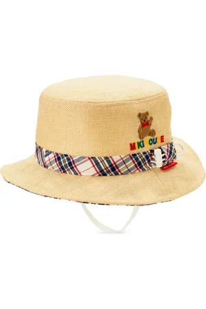 Miki House Chapeau à logo brodé