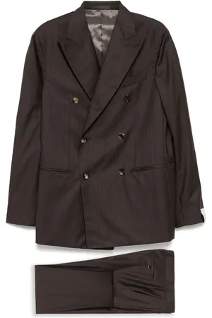 CARUSO Costume à veste à boutonnière croisée