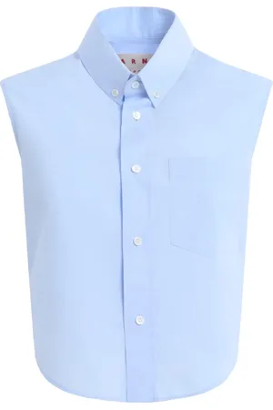Marni Chemise en coton à design sans manches