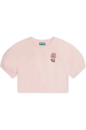 Kenzo T-shirt en coton à patch logo