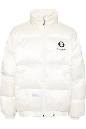 A Bathing Ape Doudoune Moonface à logo