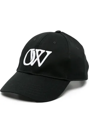 OFF-WHITE Casquette en coton à logo brodé