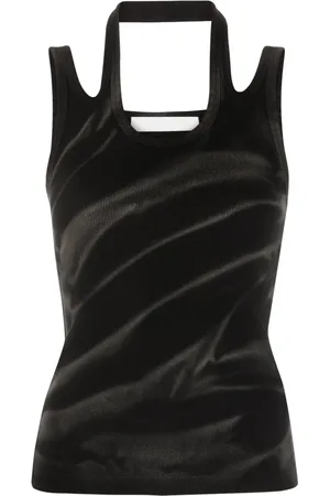 DION LEE Débardeur Interlink à effet délavé