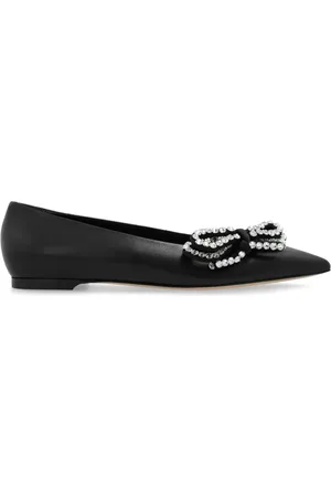 Casadei Ballerines en cuir à ornements