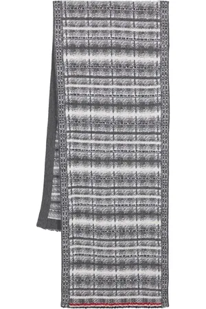 Thom Browne écharpe en laine à motif tartan