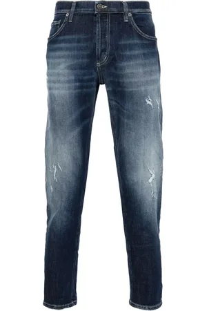 Dondup Jean à effet usé