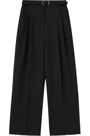 Jil Sander Pantalon à taille ceinturée