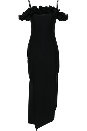 COPERNI Robe longue à volants