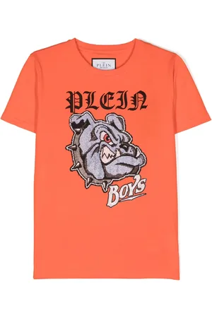 Philipp Plein T-shirt en coton à ornements en cristal