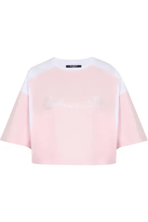 Balmain Polo à logo brodé