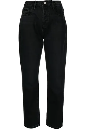 Frame Jean fuselé à taille haute