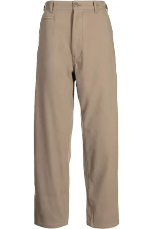 Izzue Pantalon droit à logo appliqué