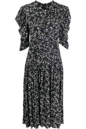 Proenza Schouler Robe mi-longue à motif abstrait