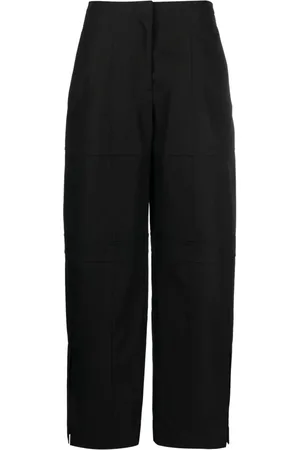 Jil Sander Pantalon droit à empiècements contrastants