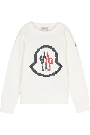 Moncler Sweat en coton à logo imprimé