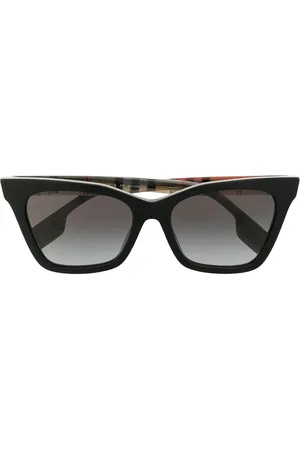 Burberry Lunettes de soleil Elsa à motif Vintage Check