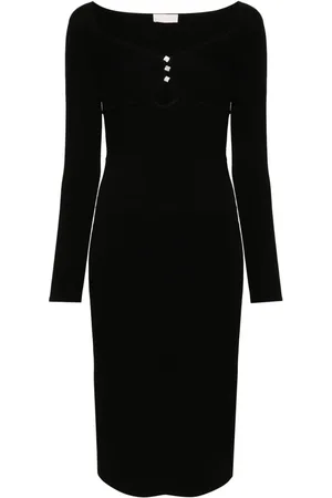 Liu Jo Robe en maille à manches longues
