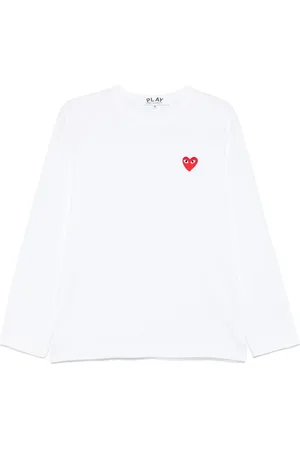 Comme des Garçons T-shirt à patch cœur