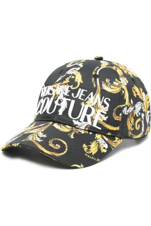 VERSACE Casquette à imprimé baroque