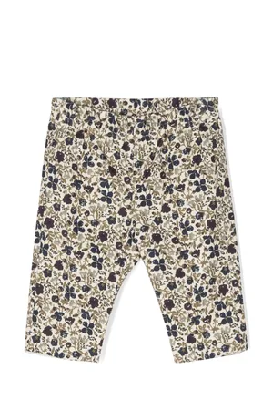 BONPOINT Pantalon droit à fleurs