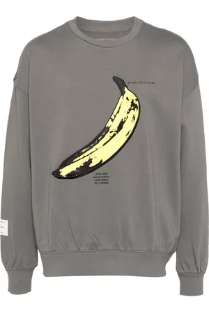 Musium Div. Sweat à patch Banana