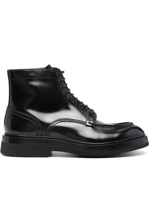 santoni Bottines en cuir de veau