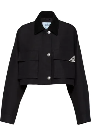 Prada Veste à logo triangulaire