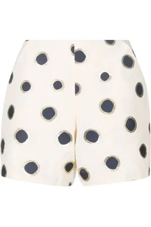 Bambah Short taille-haute à pois
