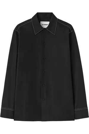 Jil Sander Chemise à coutures contrastantes