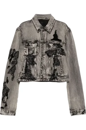 JNBY Veste en jean à effet usé