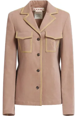 Marni Blazer à logo brodé