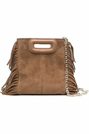 Maje Mini sac cabas M à franges