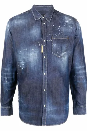 Dsquared2 Veste en jean à logo Icon