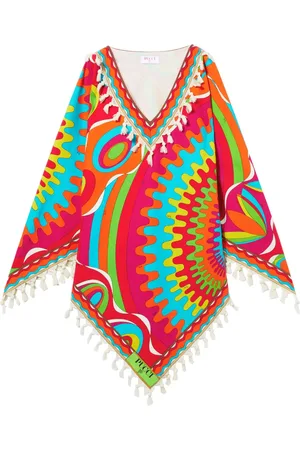 Puccini Robe-caftan à imprimé Bersaglio