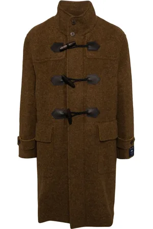 MAN ON THE BOON. Duffle-coat en tweed